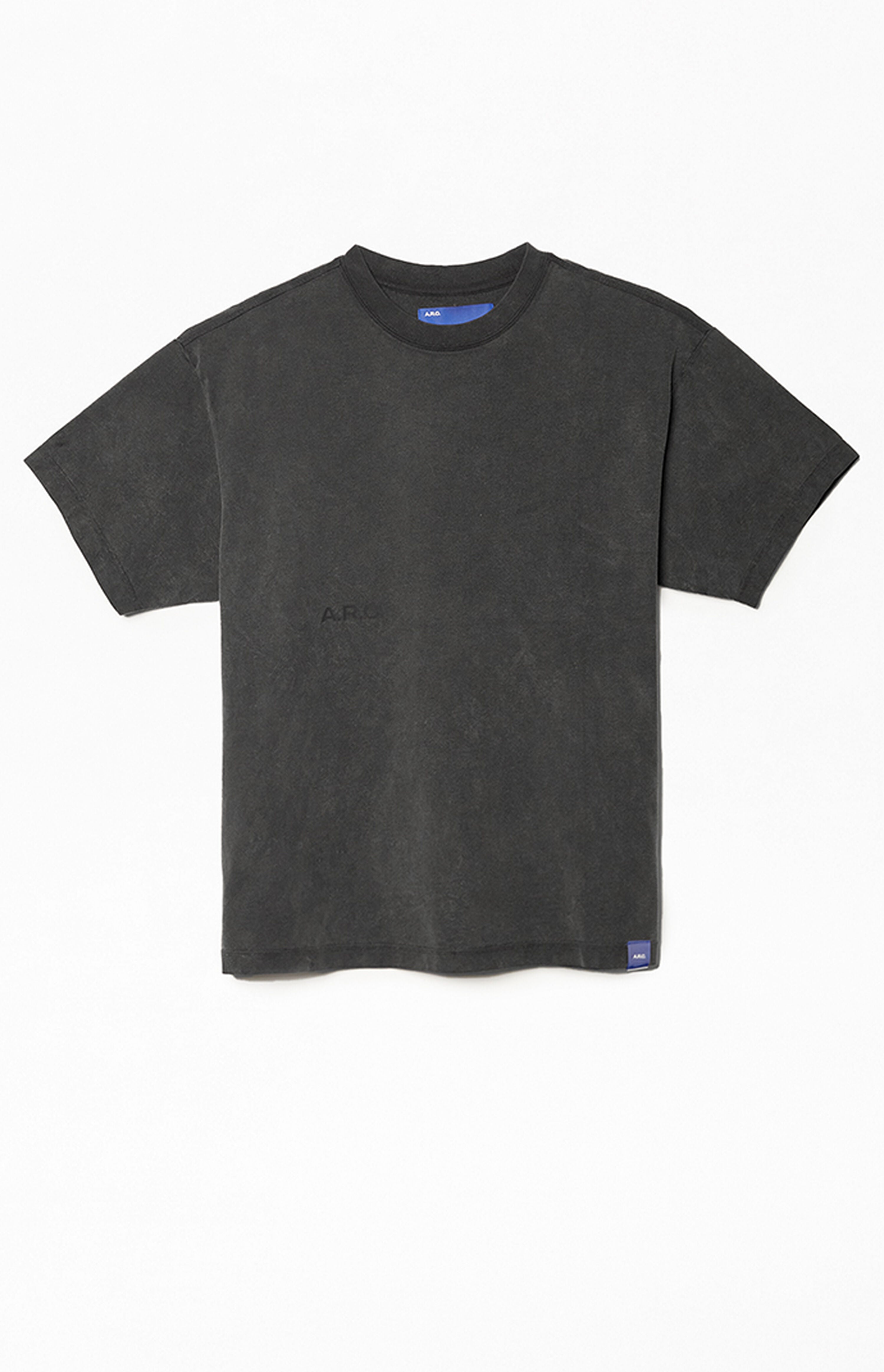 A.R.C. Black Vintage Wash Heavyweight Oversized T-Shirt