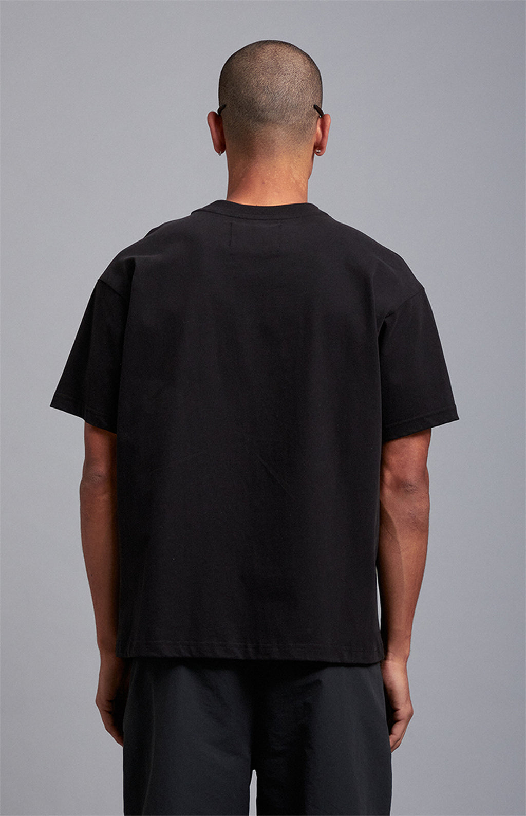 A.R.C. Black Vintage Wash Heavyweight Oversized T-Shirt