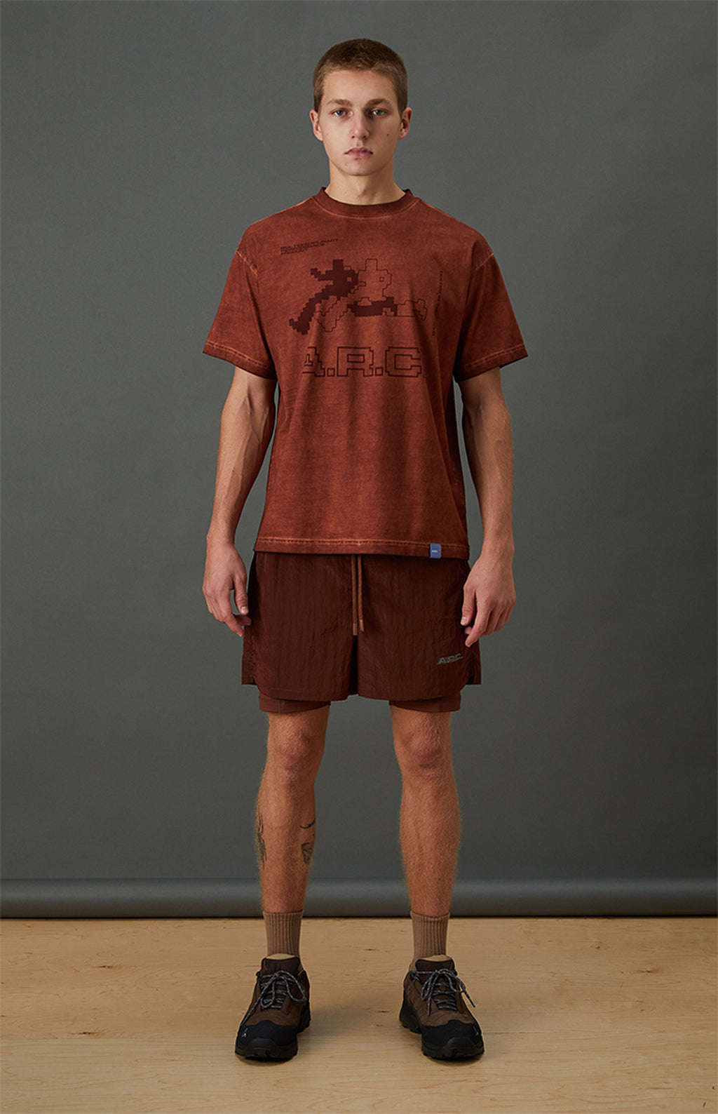 A.R.C. Active Running Man Vintage Wash Heavyweight T-Shirt