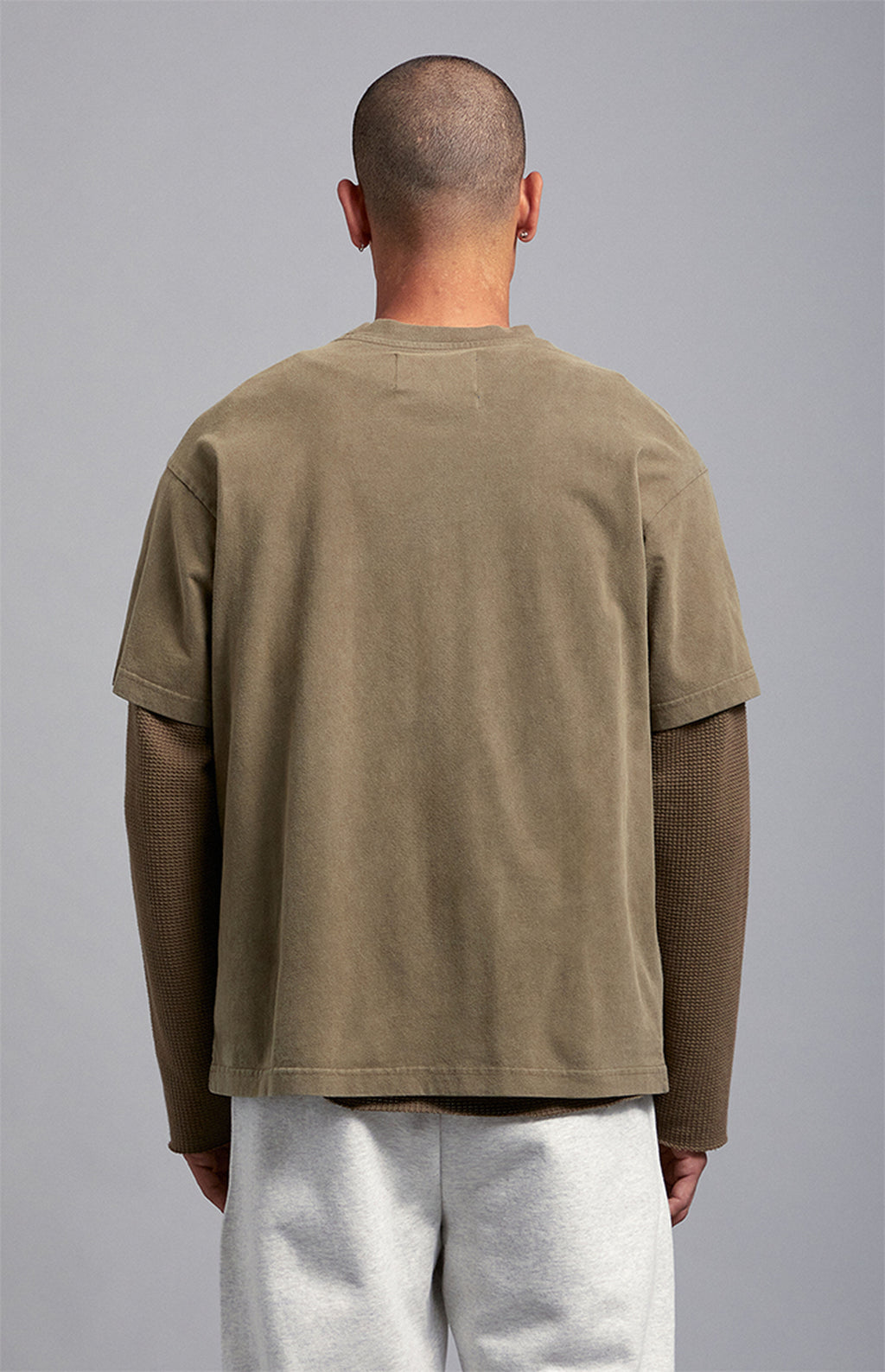 A.R.C. Green Vintage Wash Heavyweight Oversized T-Shirt