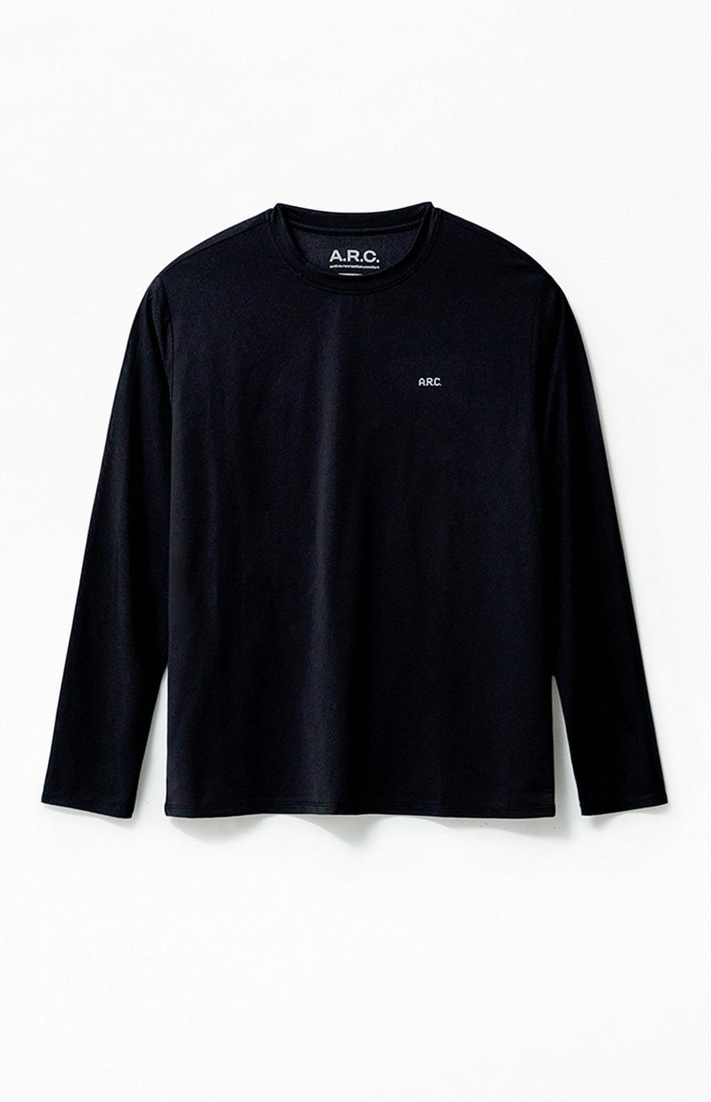 A.R.C. Active Black Performance Long Sleeve T-Shirt