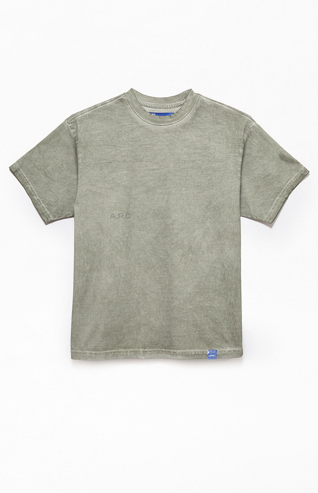 A.R.C. Gray Vintage Wash Heavyweight Oversized T-Shirt