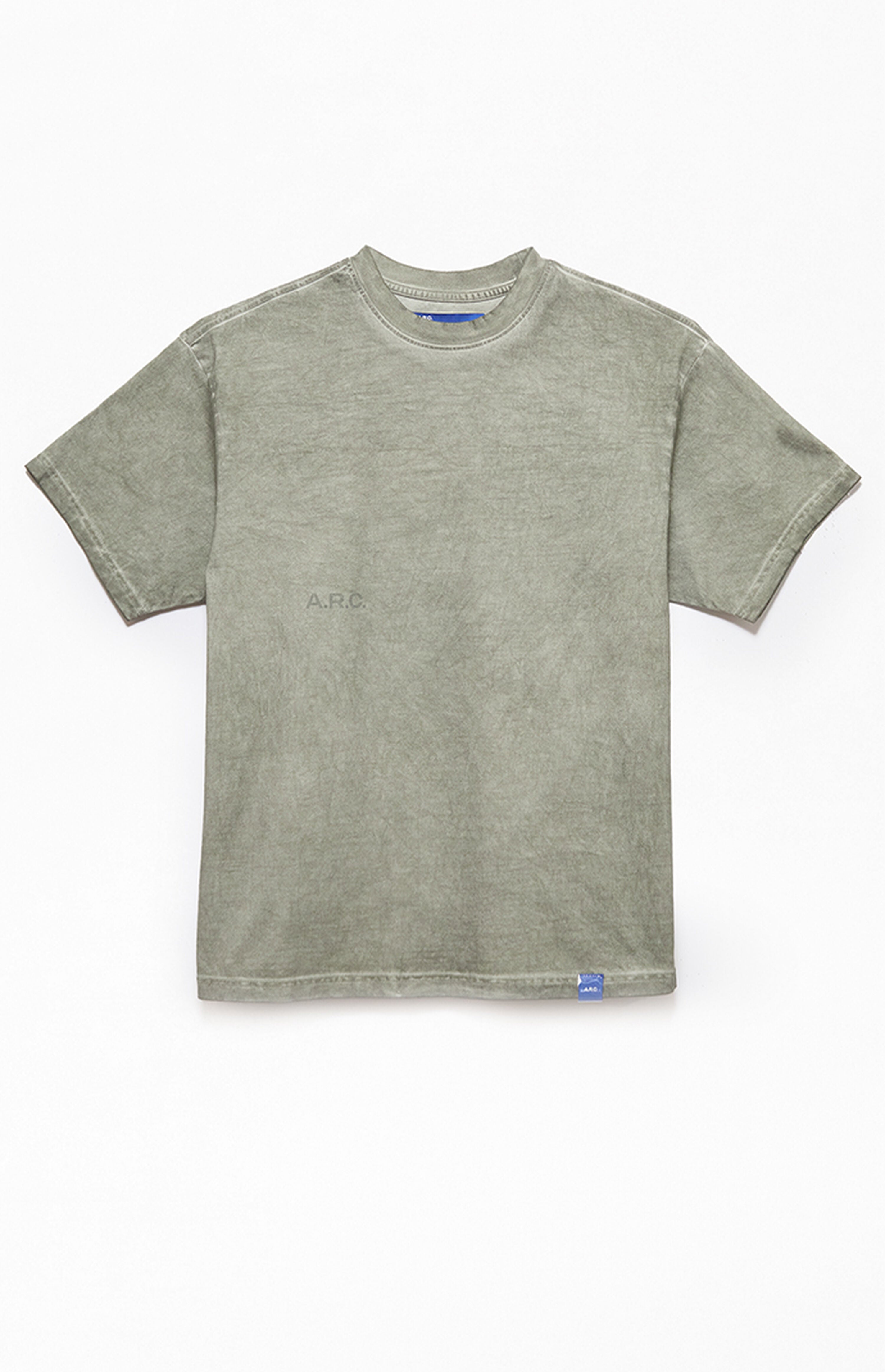 A.R.C. Gray Vintage Wash Heavyweight Oversized T-Shirt