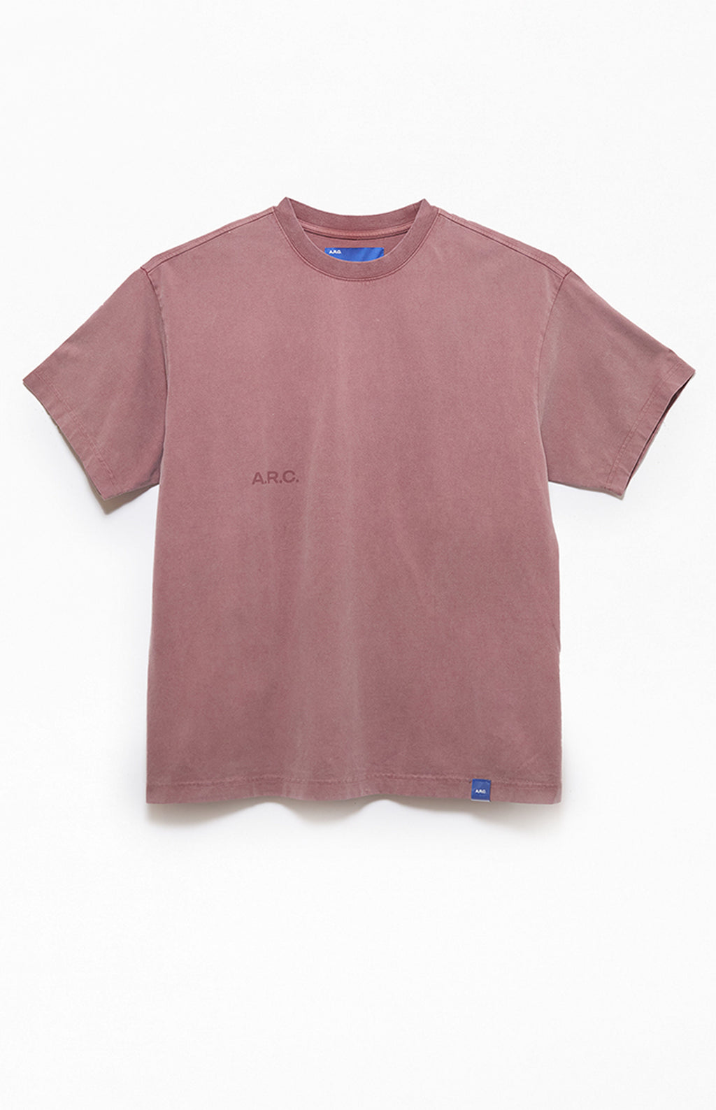 A.R.C. Taupe Vintage Wash Heavyweight Oversized T-Shirt