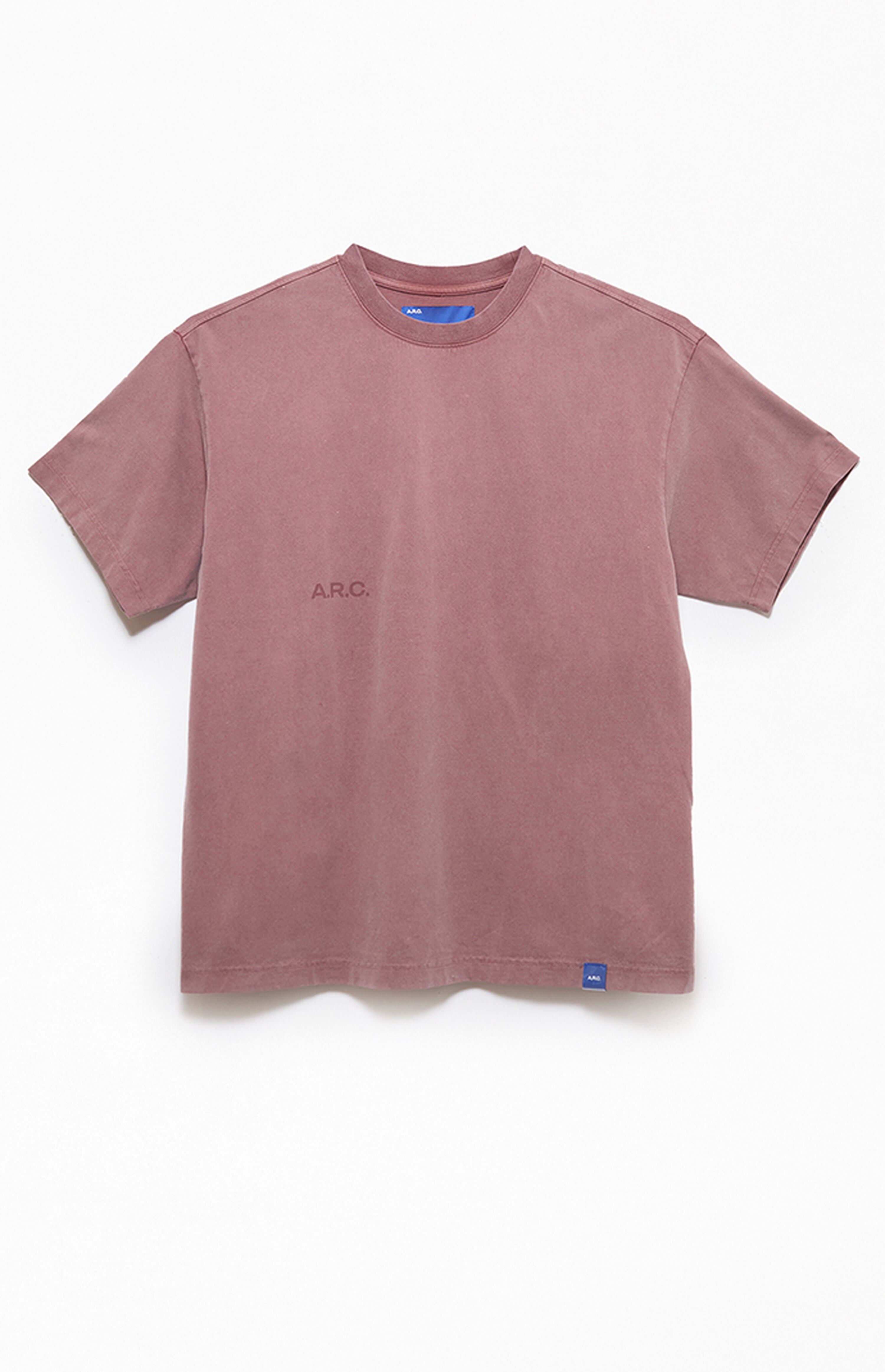 A.R.C. Taupe Vintage Wash Heavyweight Oversized T-Shirt