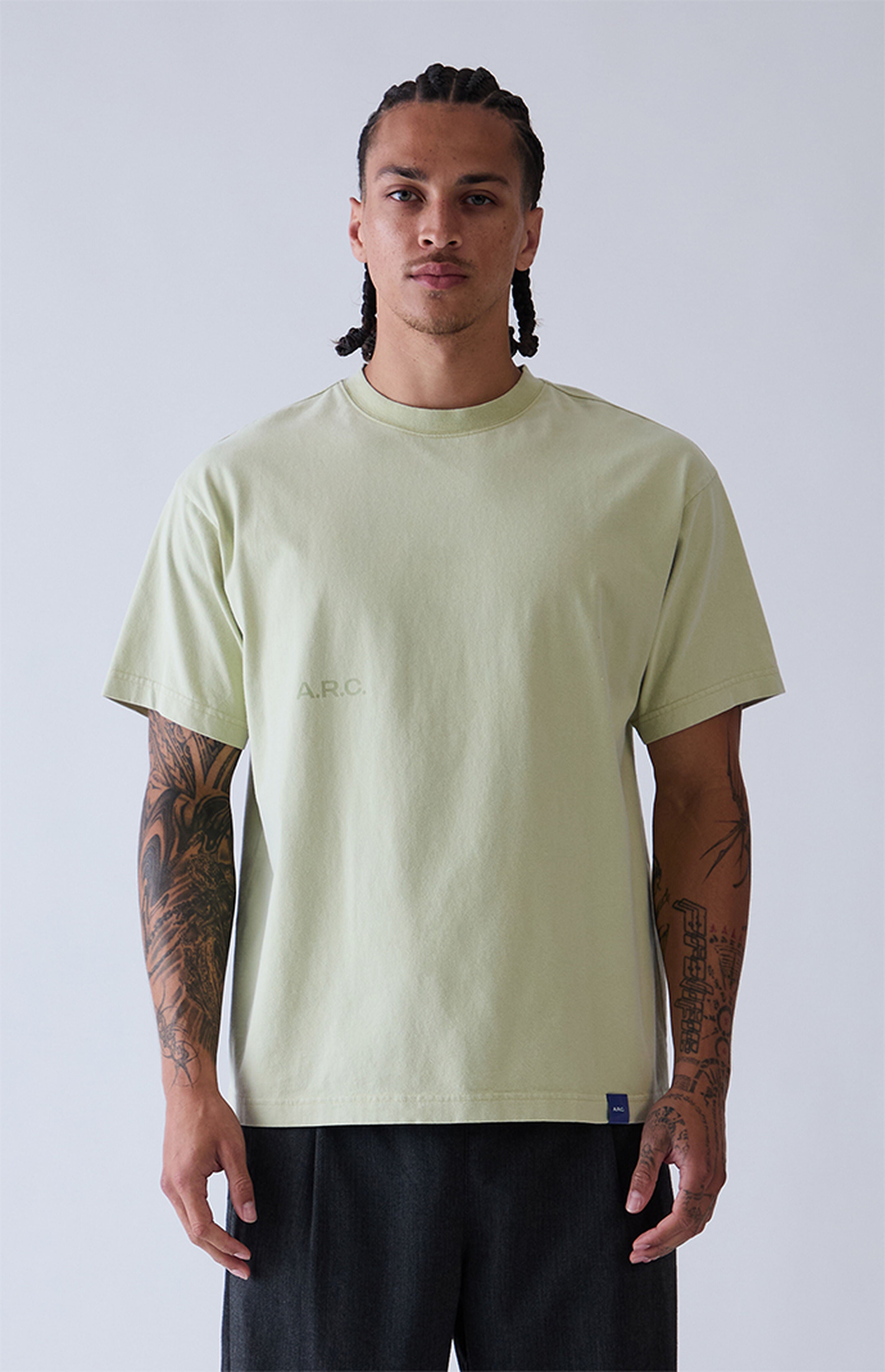A.R.C. Green Vintage Wash Heavyweight T-Shirt
