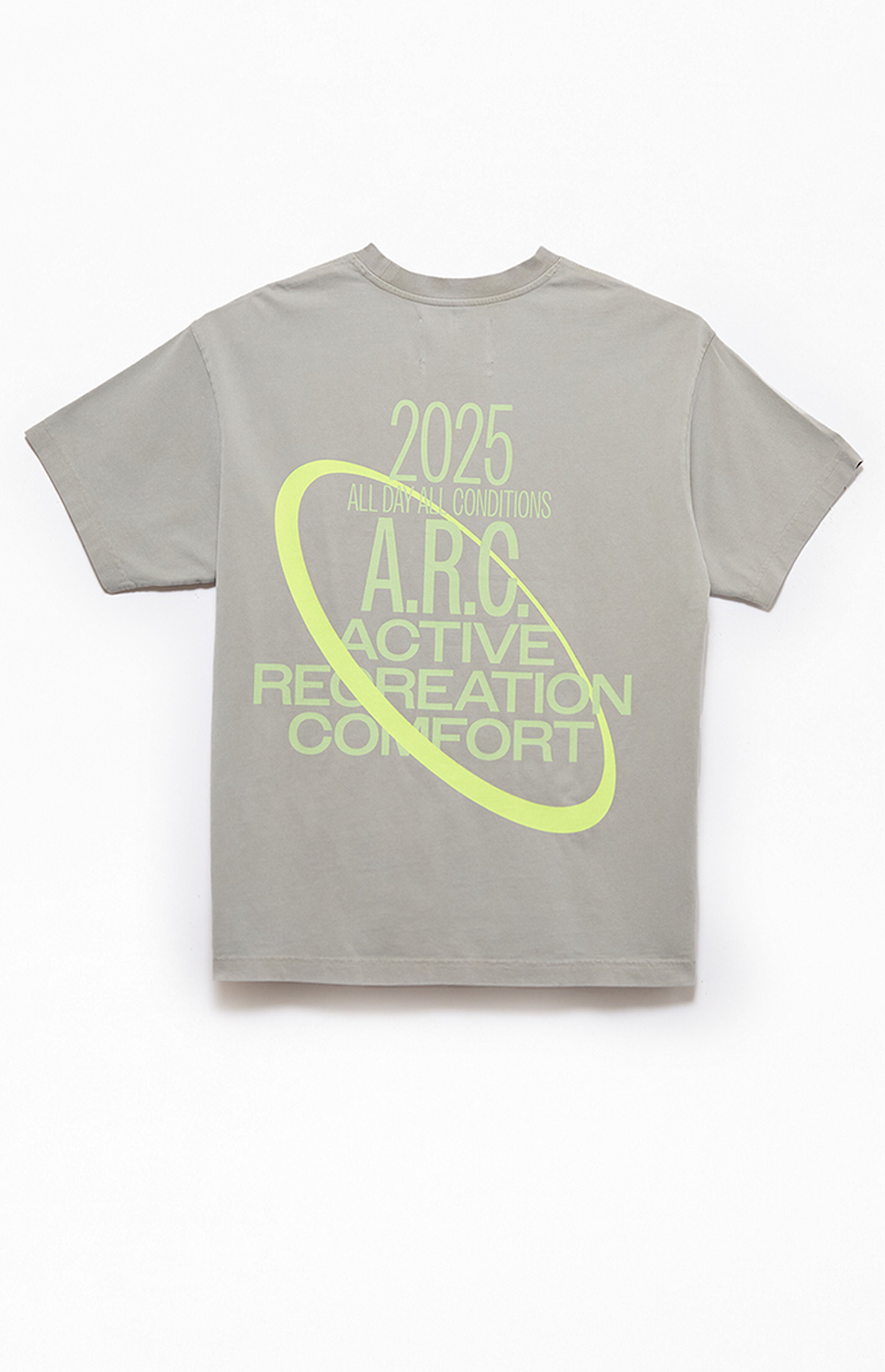 A.R.C. Systems Gray Vintage Wash Heavyweight T-Shirt