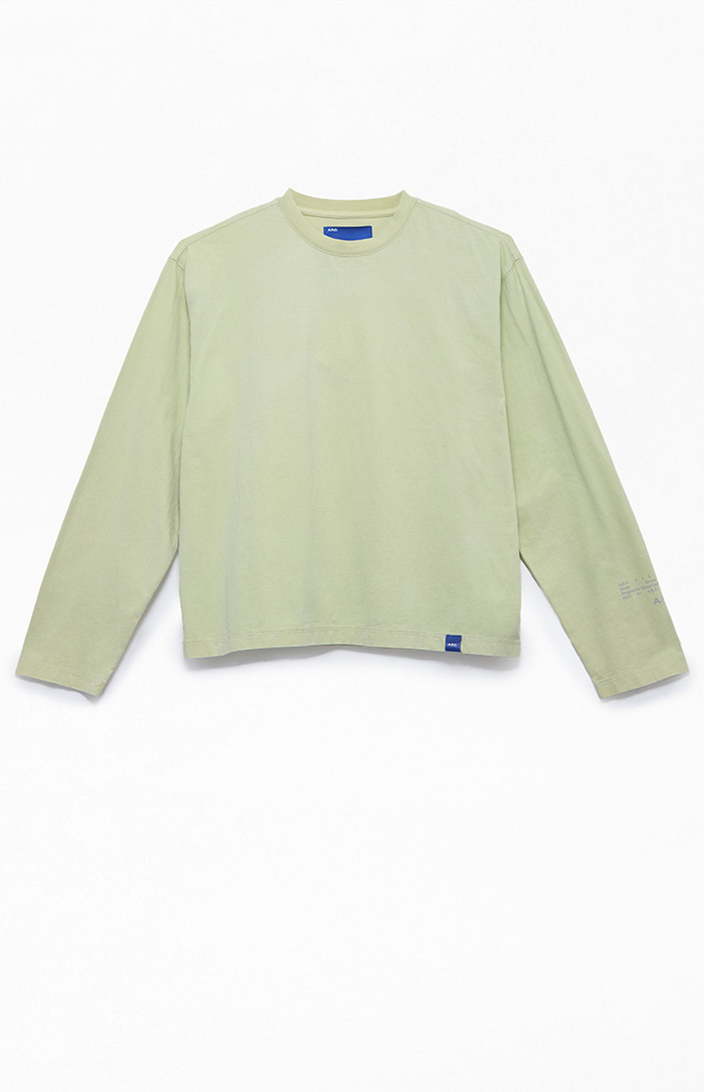 A.R.C. Green Vintage Wash Heavyweight Long Sleeve T-Shirt