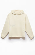 A.R.C. Light Gray Vintage Wash Heavyweight Raglan Cutoff Oversized Fleece Hoodie