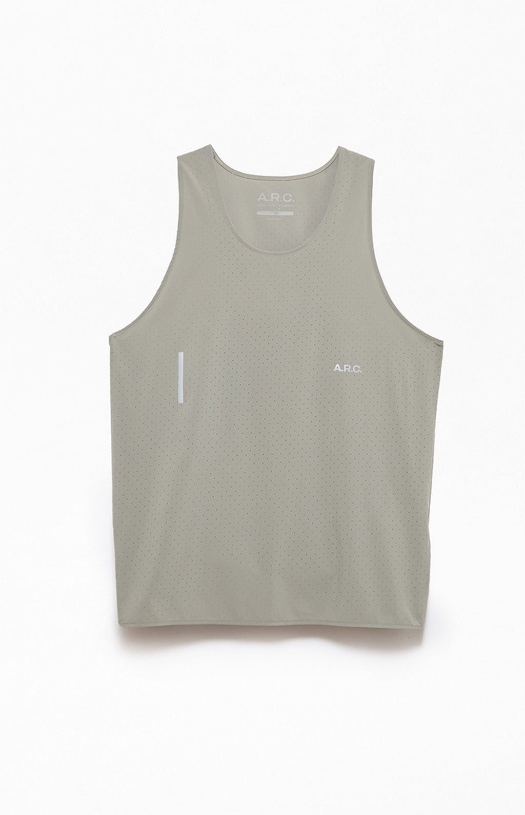 A.R.C. Gray Active Perforated Tank Top
