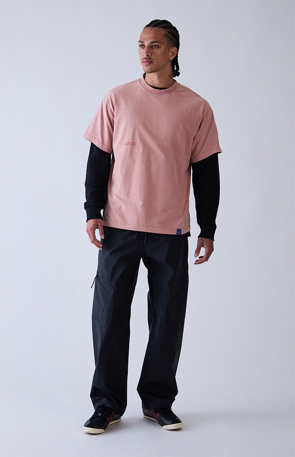 A.R.C. Red Vintage Wash T-Shirt