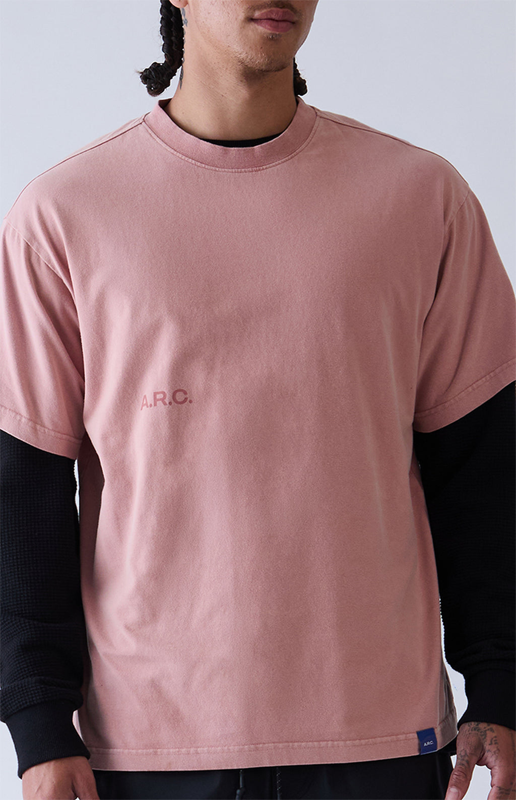 A.R.C. Red Vintage Wash T-Shirt