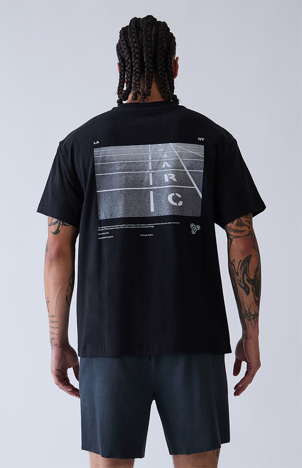 A.R.C. Black Track T-Shirt