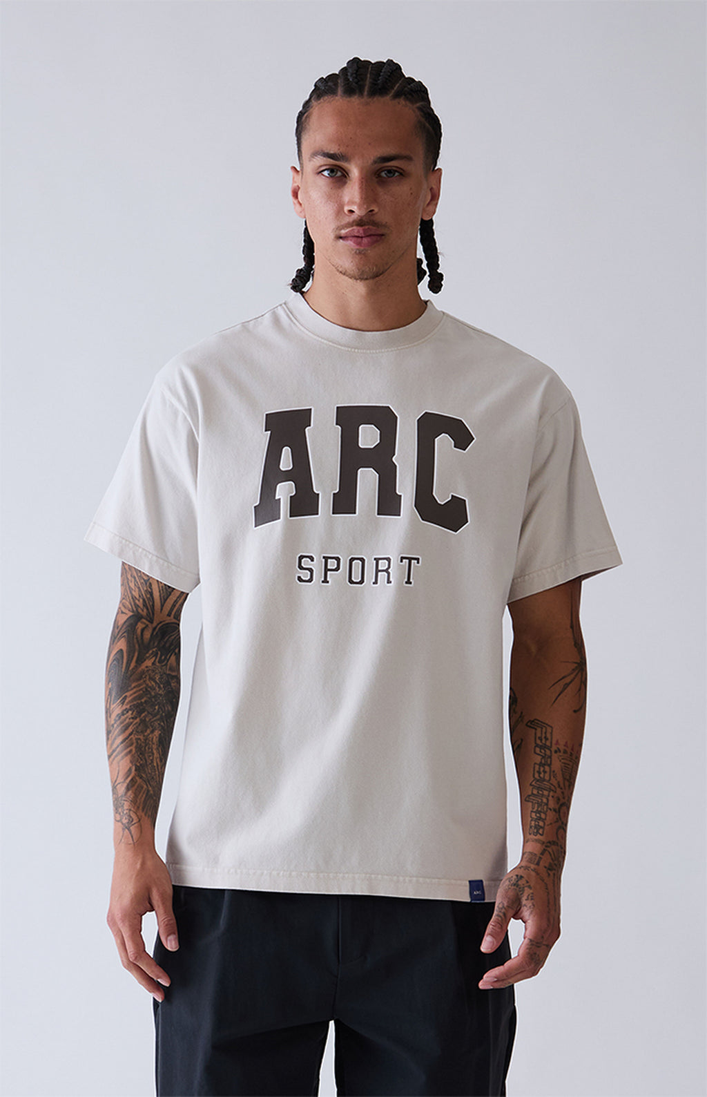 A.R.C. Grey Sport Vintage Wash T-Shirt