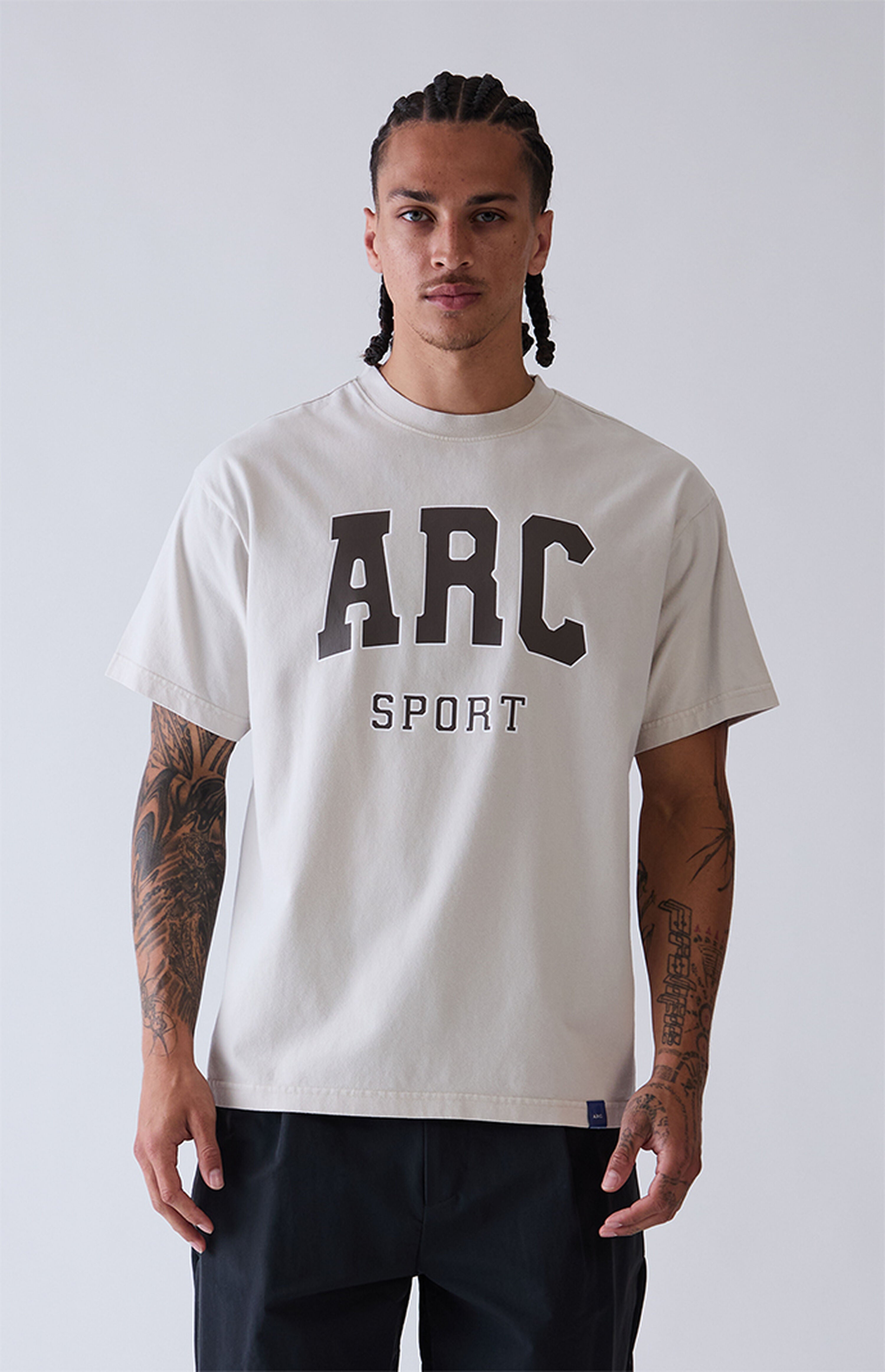 A.R.C. Grey Sport Vintage Wash T-Shirt