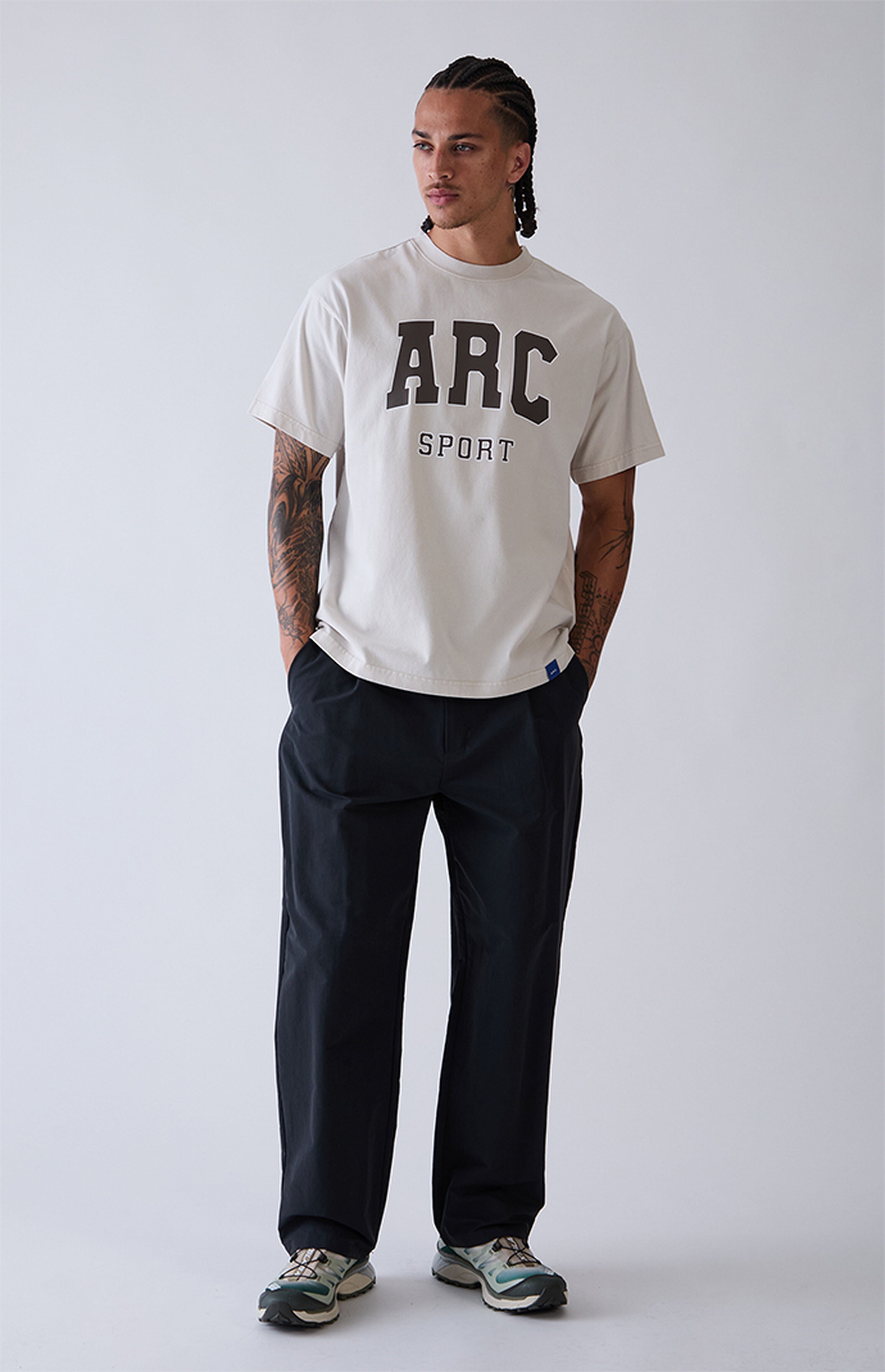 A.R.C. Grey Sport Vintage Wash T-Shirt