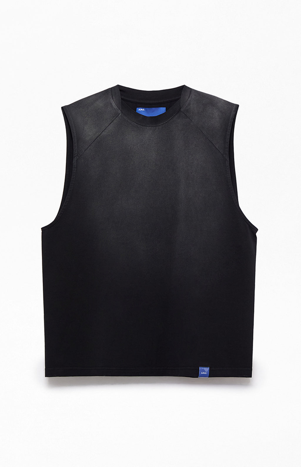 A.R.C. Black Vintage Wash Form Muscle T-Shirt