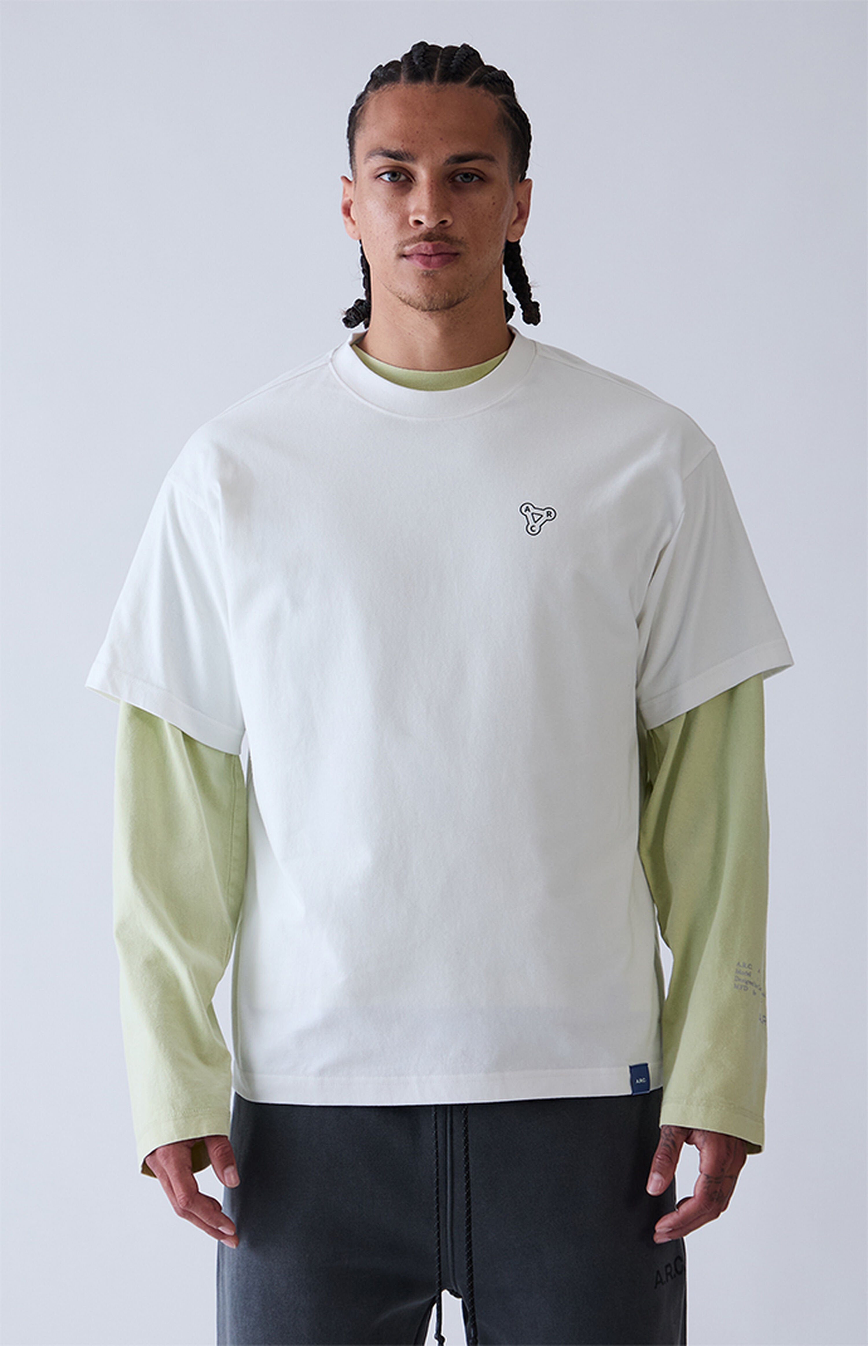 A.R.C. White Track T-Shirt