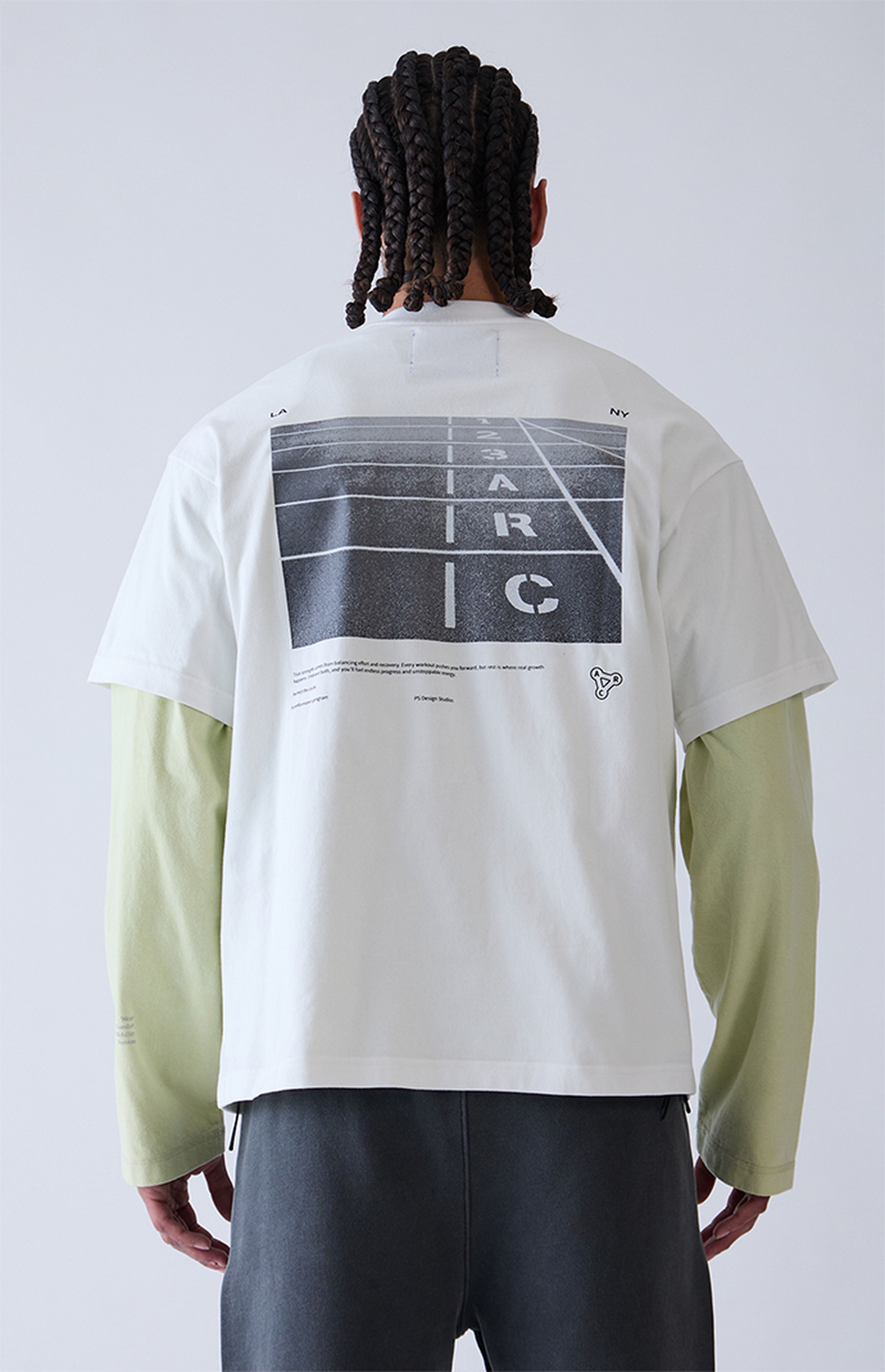 A.R.C. White Track T-Shirt