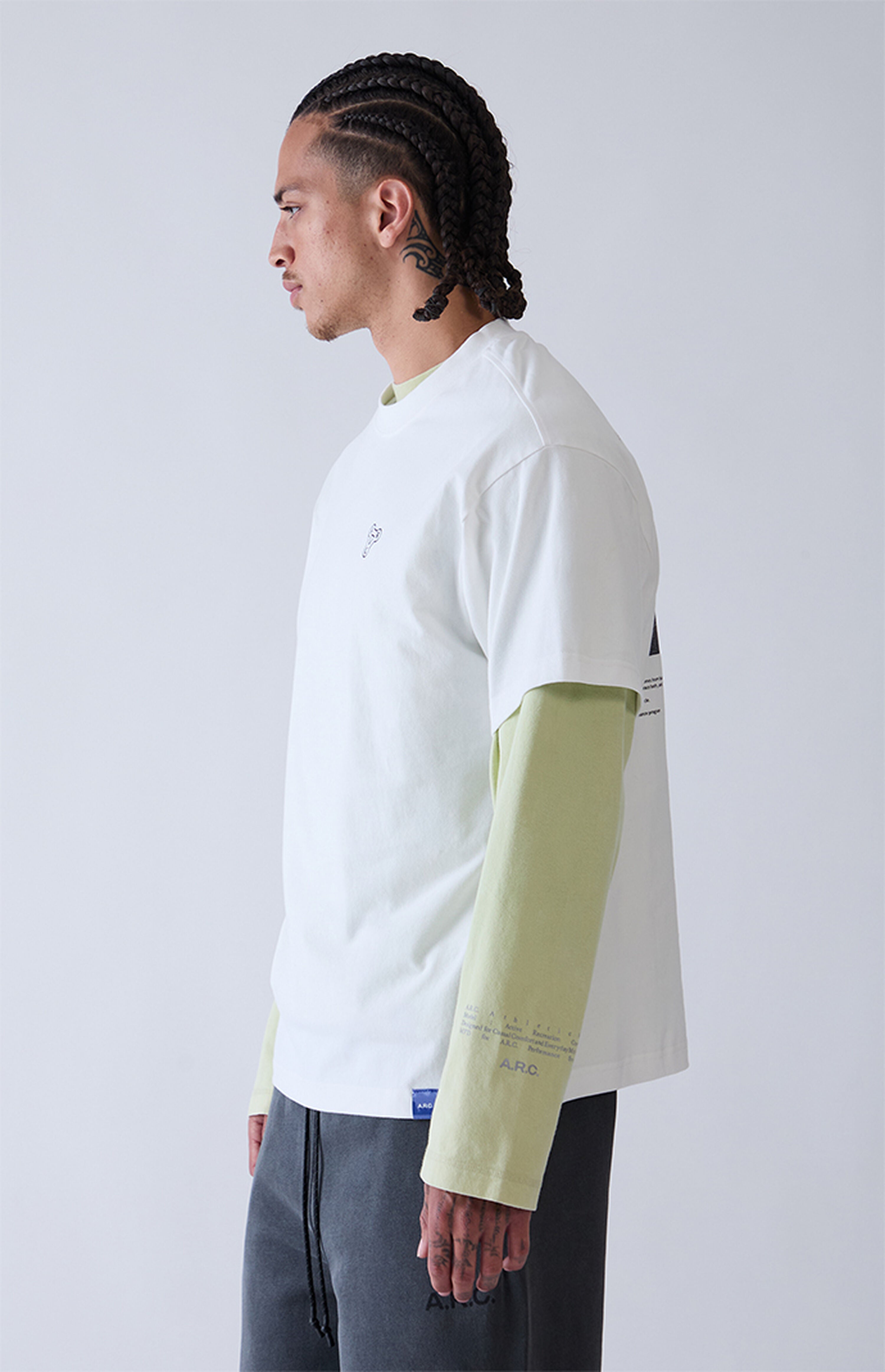 A.R.C. White Track T-Shirt