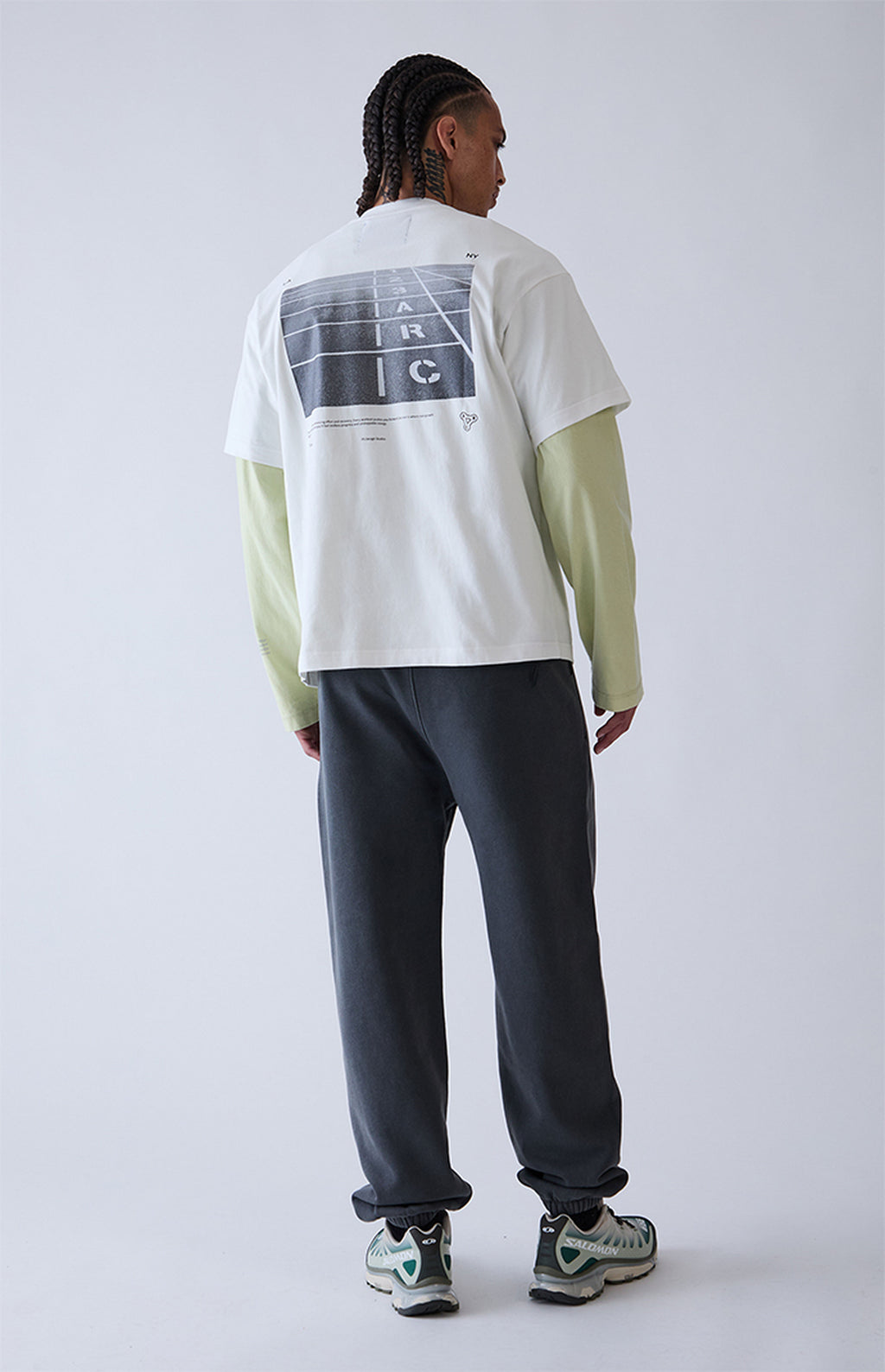 A.R.C. White Track T-Shirt