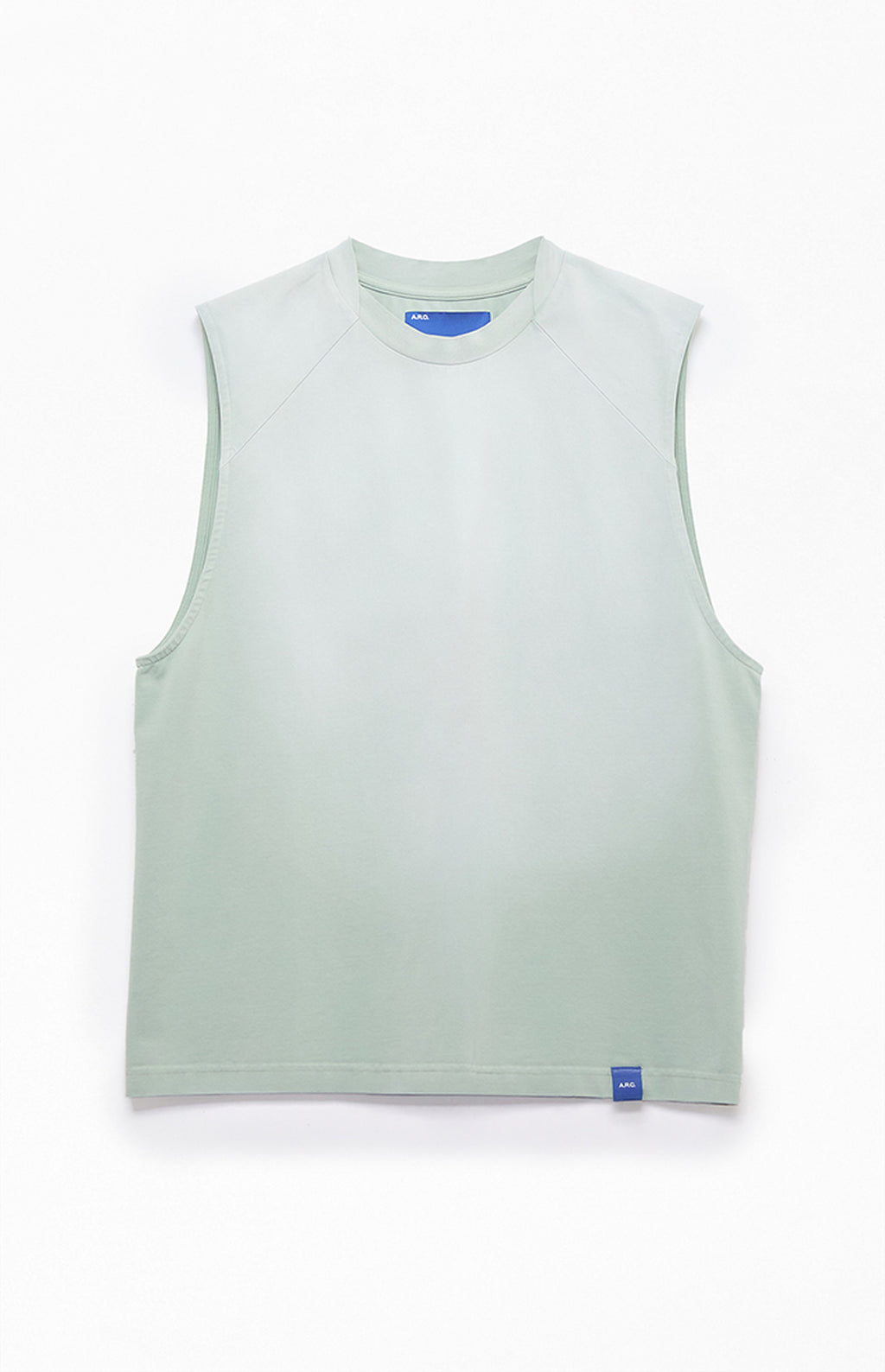 A.R.C. Blue Vintage Wash Form Muscle T-Shirt