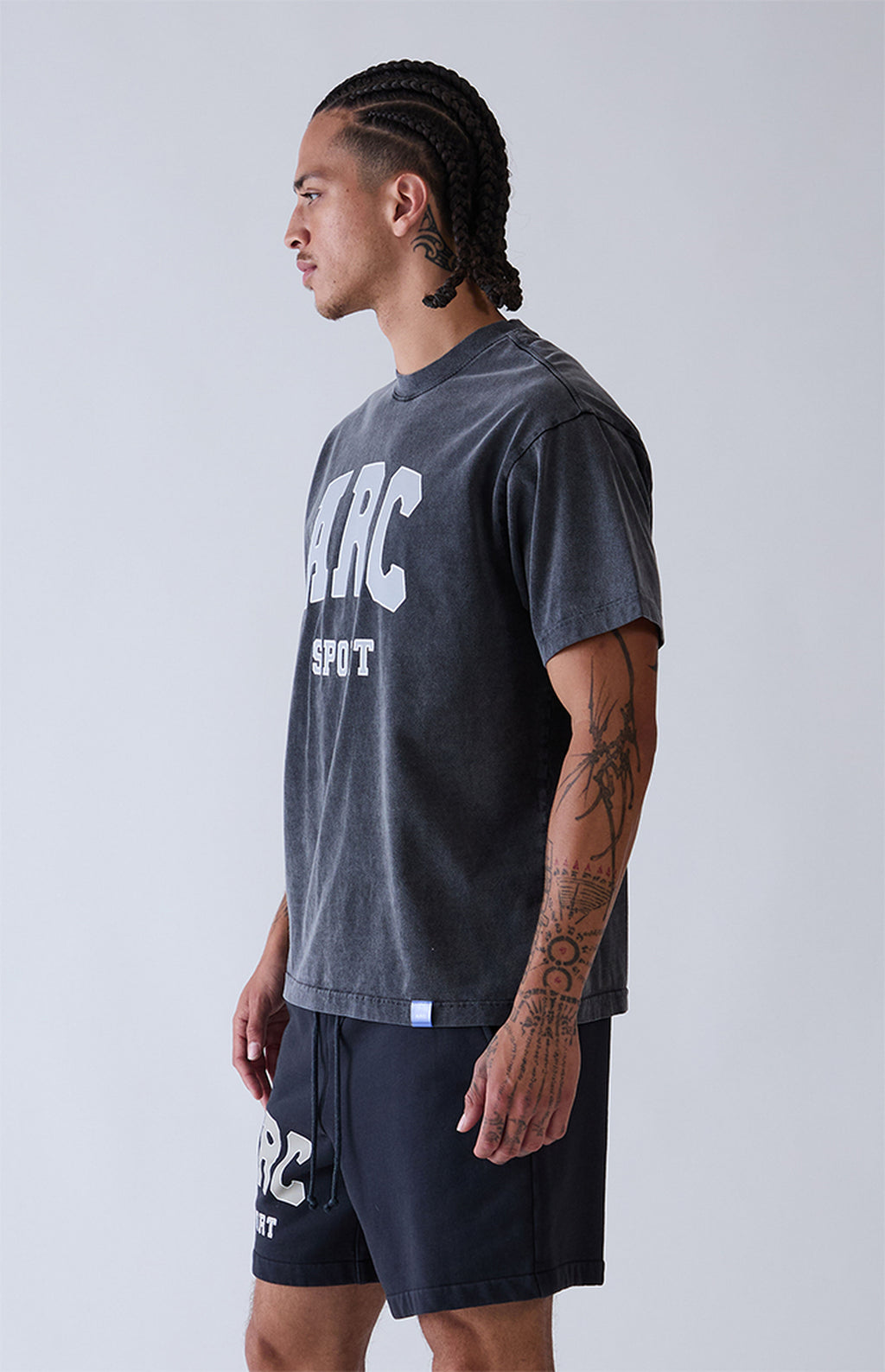 A.R.C. Black Sport Vintage Wash T-Shirt