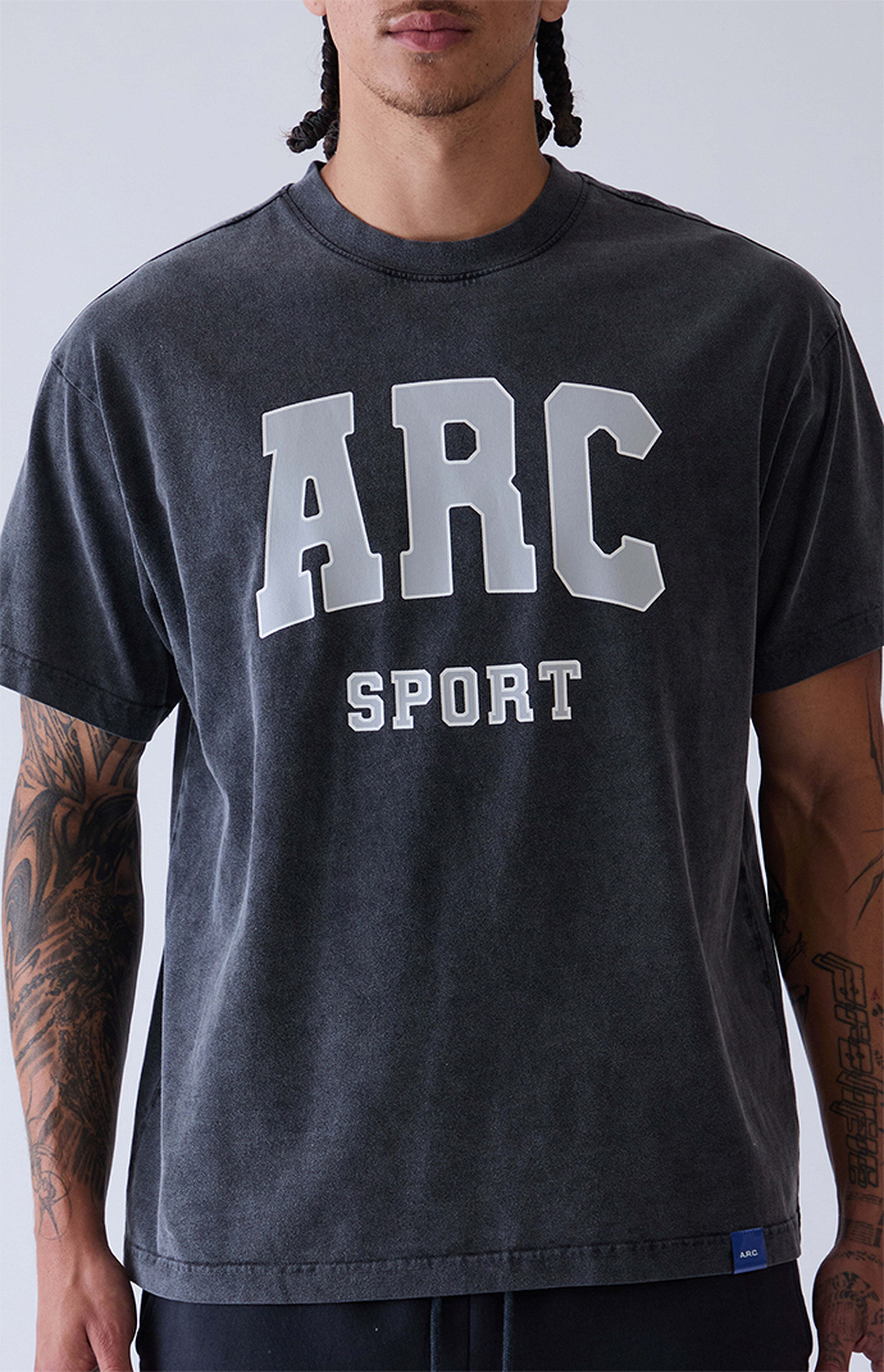 A.R.C. Black Sport Vintage Wash T-Shirt
