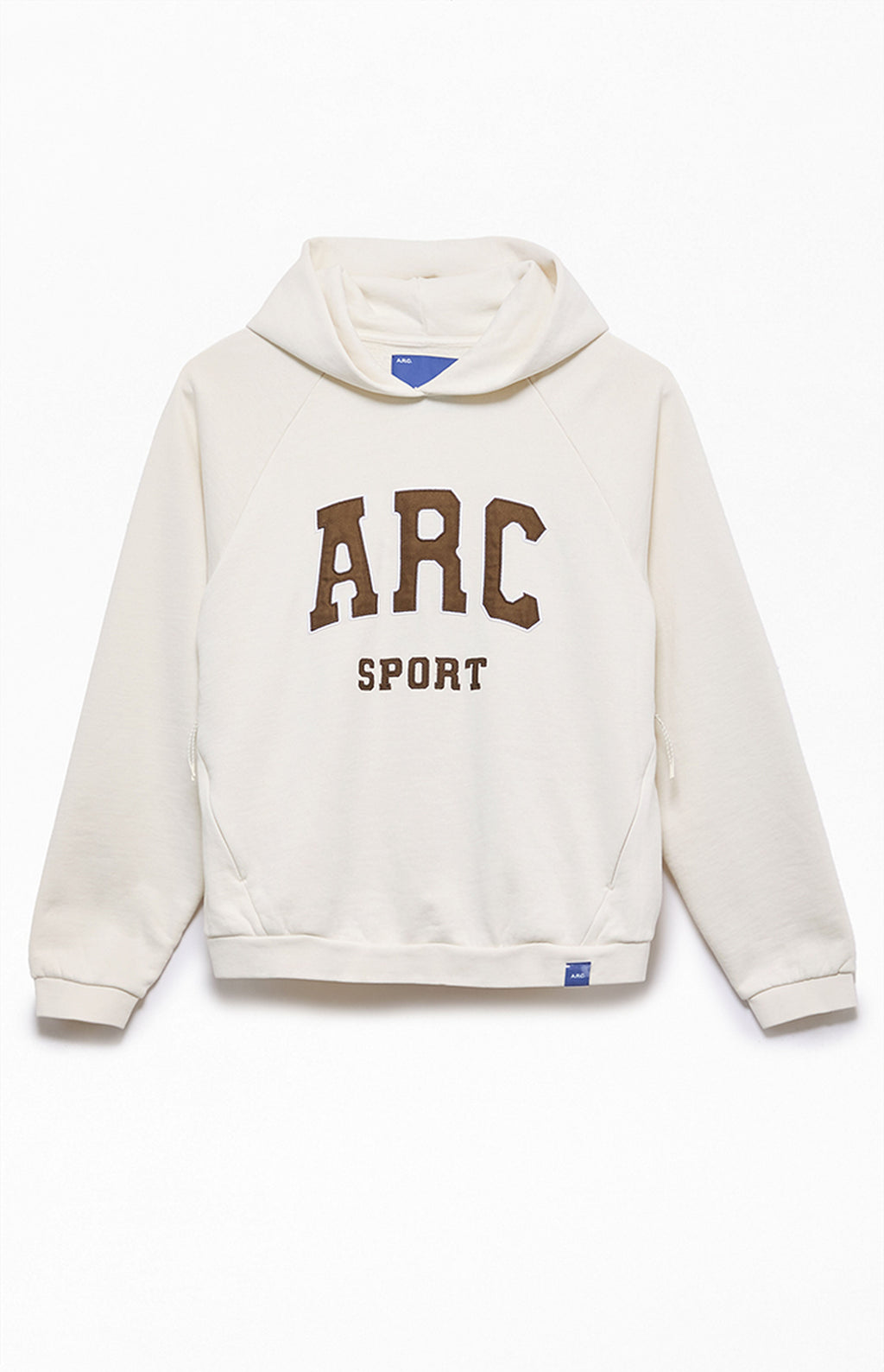 A.R.C. Gray Raglan Sport Fleece Hoodie