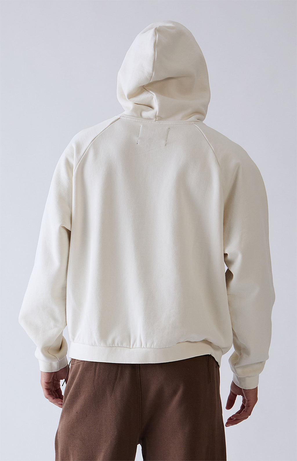 A.R.C. Gray Raglan Sport Fleece Hoodie