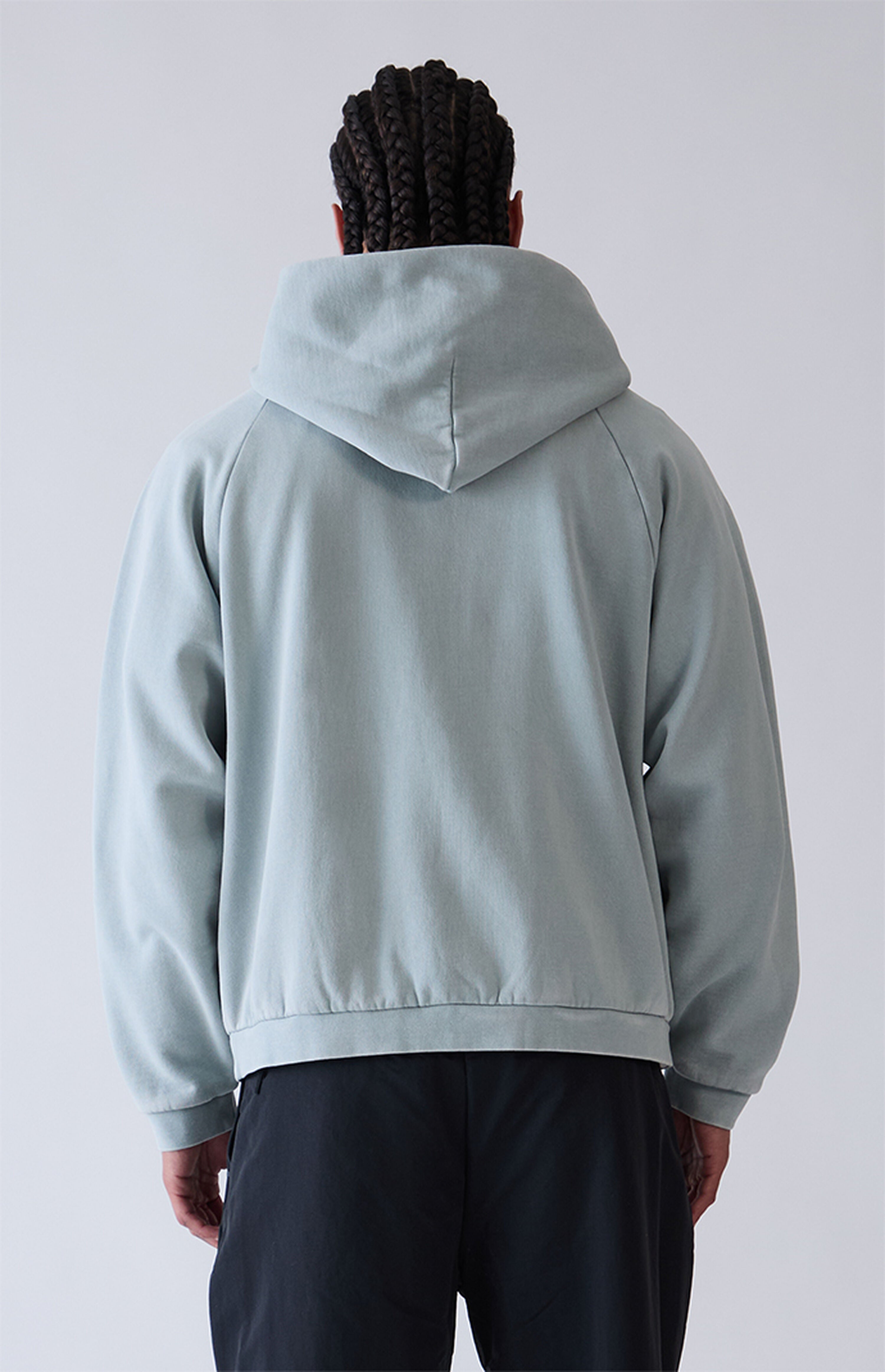 A.R.C. Blue Raglan Sport Fleece Hoodie