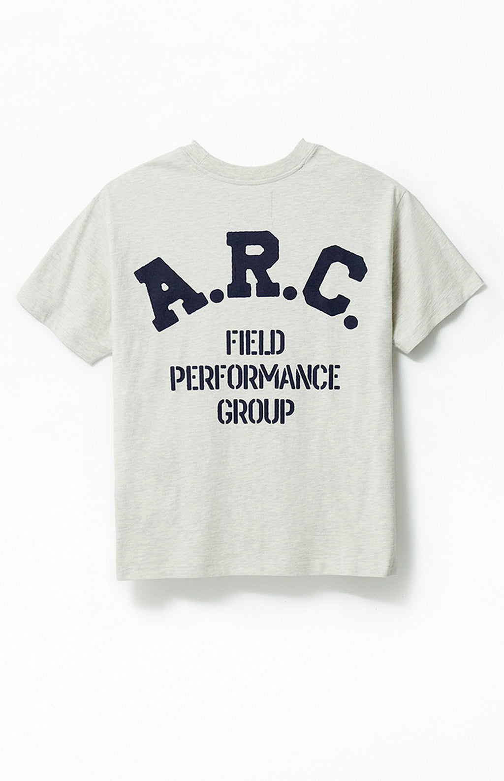 A.R.C. Heather Grey Field Vintage Wash Heavyweight Oversized T-Shirt