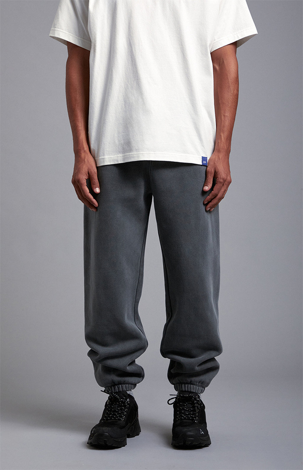 A.R.C. Black Fleece Jogger Sweatpants