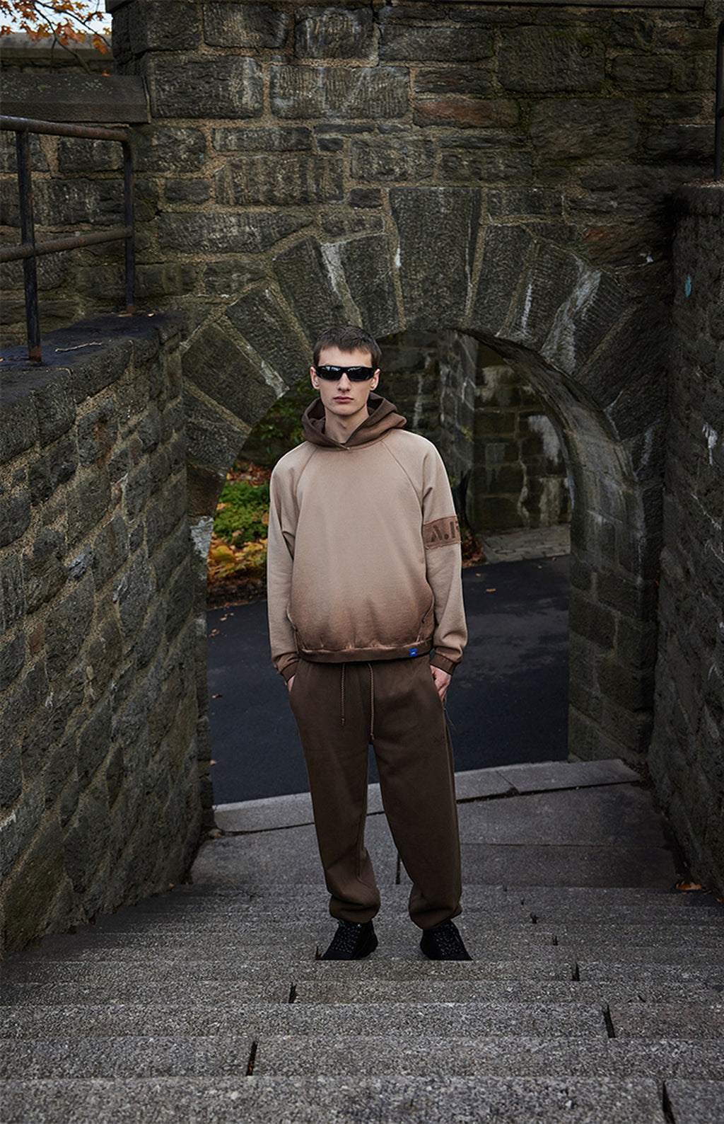 A.R.C. Brown Heavyweight Fleece Jogger Sweatpants