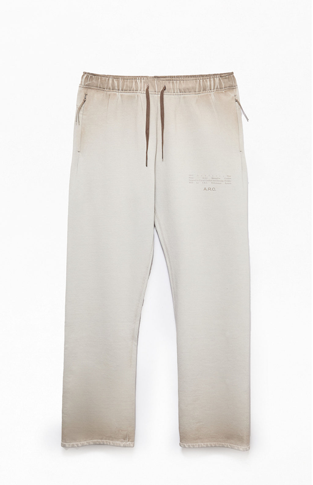 A.R.C. Vintage Khaki Heavyweight Fleece Baggy Sweatpants