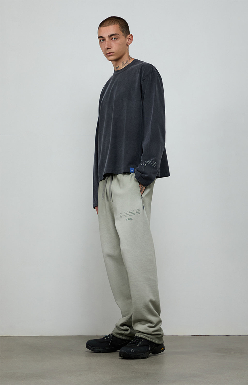 A.R.C. Shadow Heavyweight Fleece Baggy Sweatpants