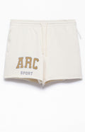 A.R.C. Gray Cutoff Fleece Sweat Shorts