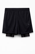 A.R.C. Active Black Mesh 2 in 1 Shorts