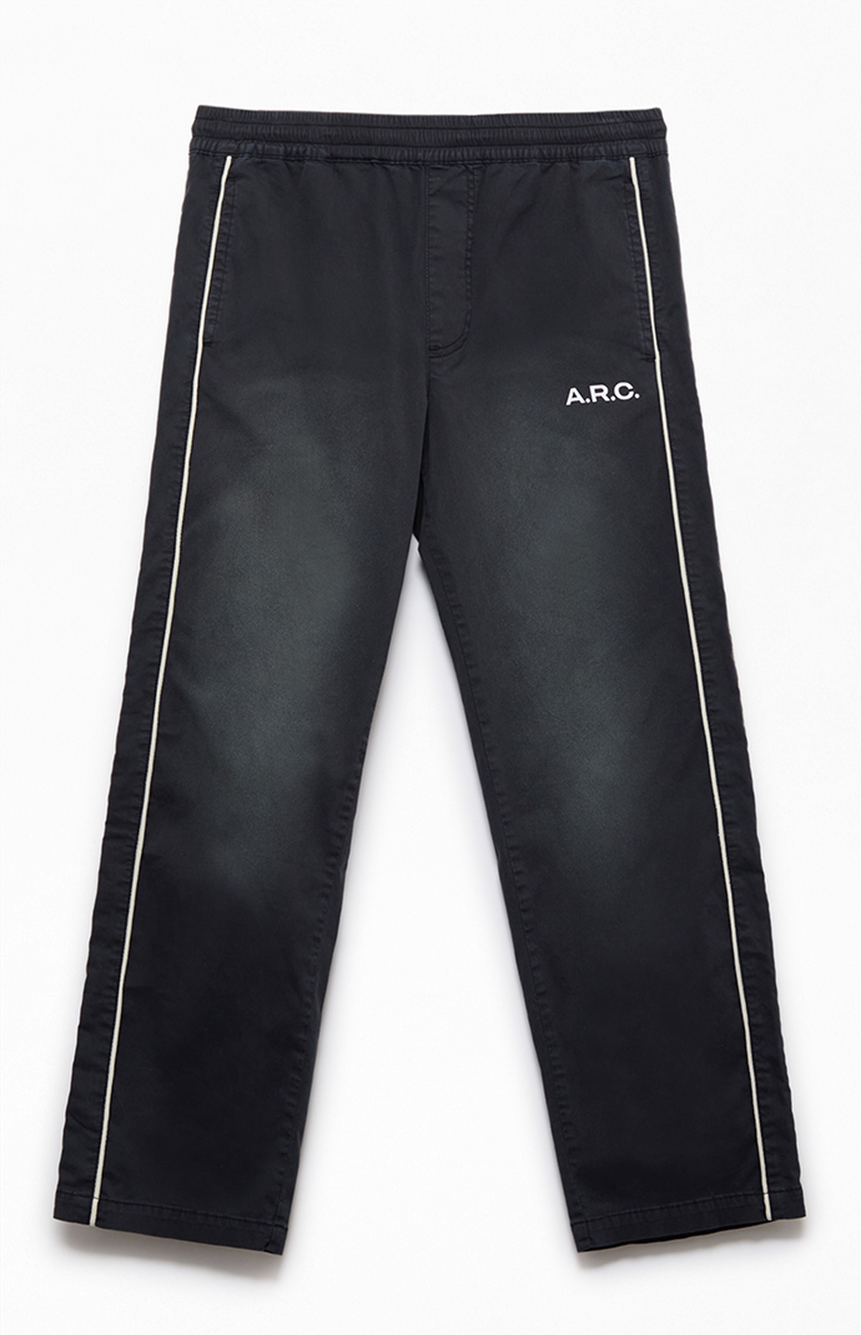 A.R.C. Black Active Vintage Wash Track Pants