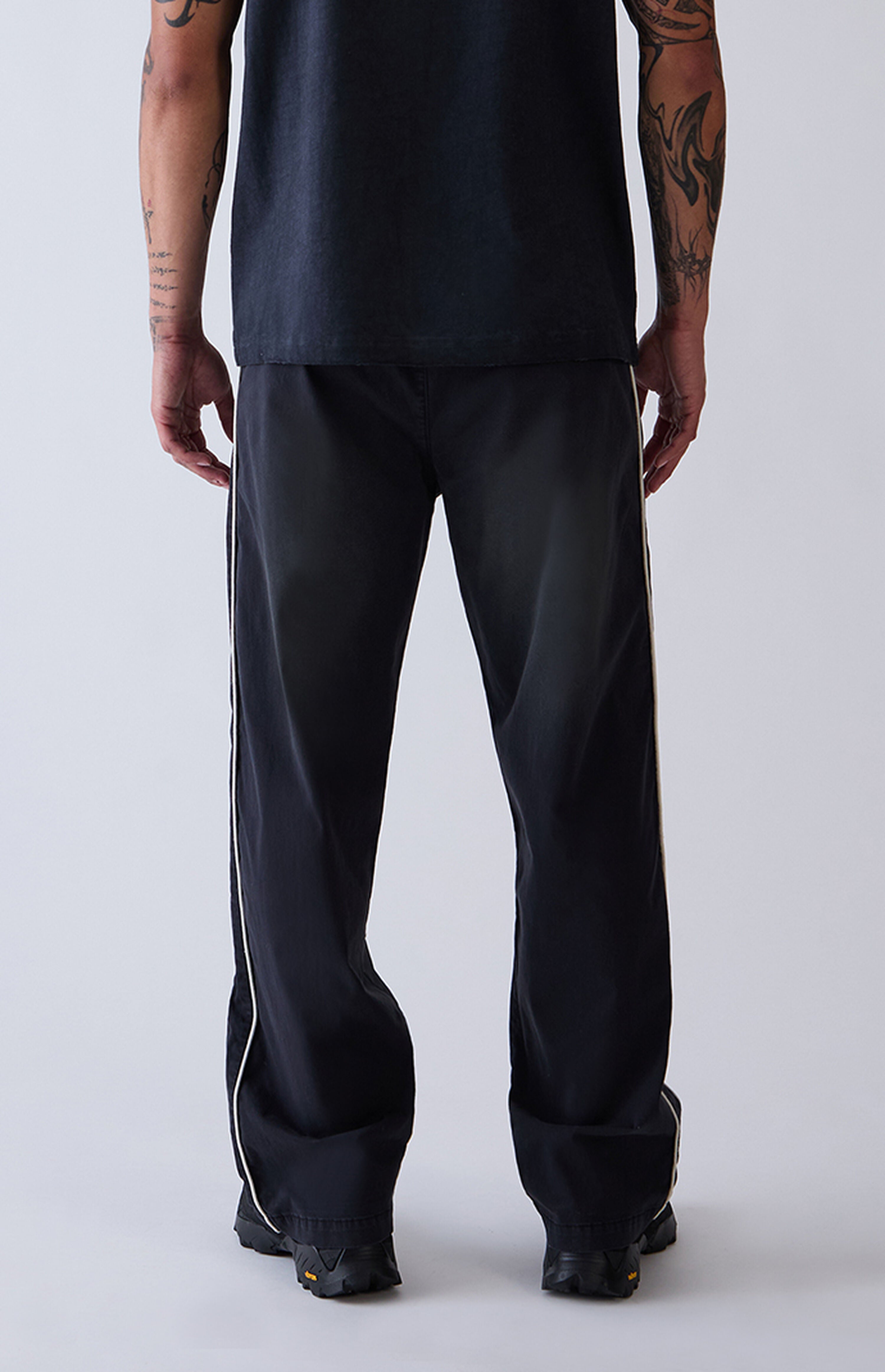 A.R.C. Black Active Vintage Wash Track Pants